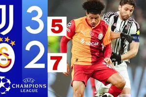Juventus vs Galatasaray 3-2 (5-7): Locatelli, Gatti, McKenni lập công nhưng Osimhen, Yilmaz bất ngờ loại Juve, giành vé đi tiếp Champions League 2026
