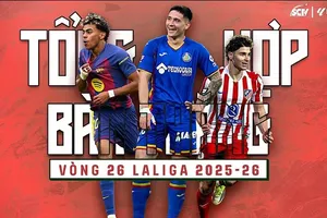 Satriano, Vladyslav Vanat, Ferran Jutgla, Antony, Fidalgo, Alexis Sanchez, Romero,... điền tên mình vào 29 bàn thắng vòng 26 La Liga 2025/26