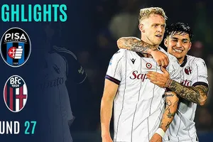 Pisa vs Bologna 0-1: Remo Freuler kiến tạo, Jens Odgaard kịp tỏa sáng phút 90, bỏ túi 3 điểm như ý
