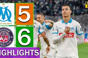 Marseille vs Toulouse 2-2 (5-6): Greenwood, Paixao lập công nhưng Yboho, Cresswell giành chiến thắng chung cuộc, bước tiếp Coupe de France