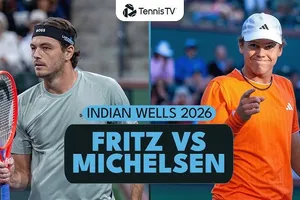 Alex Michelsen vs Taylor Fritz 6-4, 7-6 (8-6): Thắng Fritz nhanh chóng, Michelsen gặp Daniil Medvedev ở vòng 16 Indian Wells