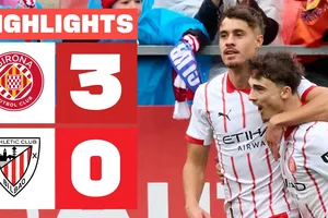 Girona vs Athletic Bilbao 3-0: Lần lượt Hugo Rincon, Azzedine Ounahi, Claudio Echeverri khoe tài ghi bàn, bỏ túi 3 điểm dễ dàng