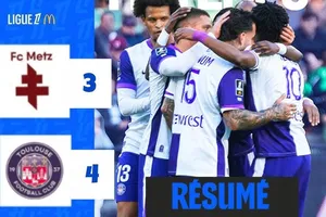 Metz vs Toulouse 3-4: Mãn nhãn 7 bàn, Mbala, Kouao, Abuashvili lập công, Donnum ghi cú đúp, Gboho, Sauer giành chiến thắng