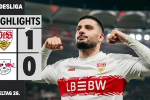 Stuttgart vs Leipzig 1-0: Chris Fuhrich kiến tạo, Deniz Undav lạnh lùng tỉa góc ghi bàn duy nhất chốt hạ vị trí thứ 4 Bundesliga