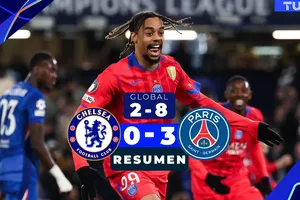 Chelsea vs PSG 0-3 (2-8): Hakimi cú đúp kiến tạo, Kvaratskhelia, Barcola, Mayulu tỏa sáng, PSG bước tiếp tứ kết Champions League