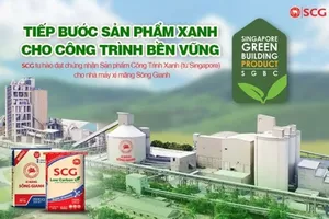 Xi măng Sông Gianh trở thành đơn vị đầu tiên tại miền Trung Việt Nam đạt chứng nhận Singapore Green Building Product (SGBP) cho các dòng sản phẩm sản xuất tại nhà máy