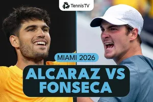 Carlos Alcaraz vs Joao Fonseca 6-4, 6-4: Thắng dễ sao trẻ Fonseca, Alcaraz gặp Sebastian Korda ở vòng 3 Miami Open 2026