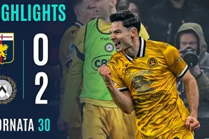 Genoa vs Udinese 0-2: Bùng nổ hiệp 2, Jurgen Ekkelenkamp mở bàn, Keinan Davis kịp góp công chiến thắng phút bù giờ 