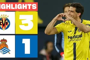 Villarreal vs Real Sociedad 3-1: Moreno Balaguero, Georges Mikautadze, Nicolas Pepe sớm chốt hạ cục diện sau 23 phút thi đấu