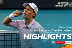 Alex Michelsen vs Jannik Sinner 5-7, 6(4)-7: Hạ Michelsen loạt tie-break, Sinner gặp Tiafoe hoặc Atmane ở tứ kết Miami Open
