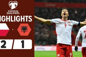 Ba Lan vs Albania 2-1: Hoxha mở bàn nhưng Lewandowski, Zielinski vào chung kết play-off tranh vé dự World Cup 2026