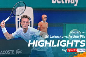 Jiri Lehecka vs Arthur Fils 6-2, 6-2: Dễ dàng thắng Fils, Lehecka tranh chức vô địch với Jannik Sinner ở chung kết Miami Open 
