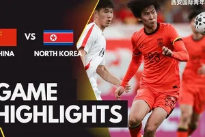 U23 Trung Quốc vs U23 CHDCND Triều Tiên 1-1: Ryang Kwang Myong khai bàn nhưng Xiang Yuwang kịp gỡ hòa cứu thua nhờ chấm penalty