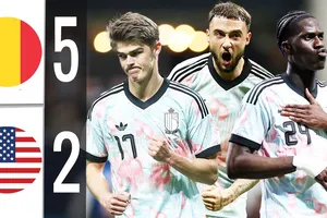 Giao hữu, Mỹ vs Bỉ 2-5: McKennie, Agyemang lập công nhưng Debast, Onana, De Ketelaere, Lukebakio lần lượt ngược dòng chiến thắng