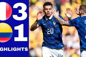 Giao hữu, Colombia vs Pháp 1-3: Mbappe dự bị, Doue tỏa sáng cú đúp, Thuram góp công chiến thắng cho HLV HLV Didier Deschamps