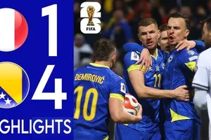 Bosnia-Herzegovina vs Italia 1-1 (pen 4-1): Thẻ đỏ cay đắng của Bastoni, Pio Esposito, Cristante hỏng penalty, Italia lại lỡ hẹn World Cup