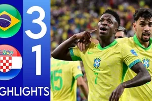 Giao hữu, Brazil vs Croatia 3-1: Danilo mở bàn, Majer gỡ hòa, Thiago lập tức tỏa sáng nhờ chấm penalty, Martinelli nhảy vũ điệu Samba