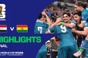 Iraq vs Bolivia 2-1: Ali Al Hamadi, Hussein tỏa sáng, Bolivia tiếp tục lỡ hẹn, Iraq lần 2 trong lịch sử góp mặt tại World Cup 2026