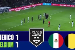 Giao hữu, Mexico vs Bỉ 1-1: Jorge Sanchez lập công, Dodi Lukebakio gỡ hòa, bất phân thắng bại