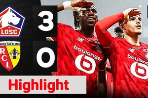 LOSC Lille vs Lens 3-0: Hakon Haraldsson, Felix Correia, Fernandez-Pardo đua tài ghi bàn, Lille bất ngờ hạ Lens tỷ số đậm đà
