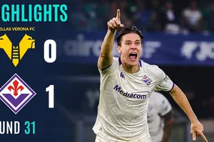 Verona vs Fiorentina 0-1: Nicolo Fagioli ghi bàn duy nhất, Tomas Suslov, Albert Guemundsson giành thẻ đỏ, Verona nguy cơ rớt hạng Serie A