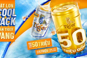 “Bật lon Coolpack, săn Tiger vàng” trở lại với hàng triệu giải thưởng giá trị 