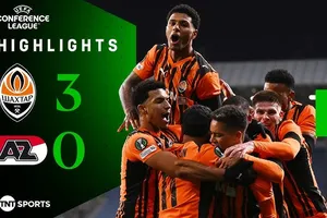 Shakhtar Donetsk vs Az Alkmaar 3-0: Pedrinho khai bàn phút 72, Alisson Santana tỏa sáng cú đúp, rộng cửa lượt về tứ kết Europa Conference