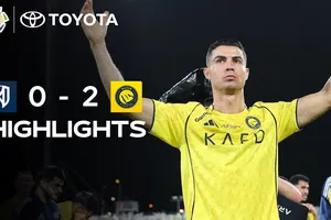 Al Okhdood vs Al Nassr 0-2: Ronaldo hạ thủ thành Portugal, Felix nhân đôi tỷ số, giành gọn chiến thắng