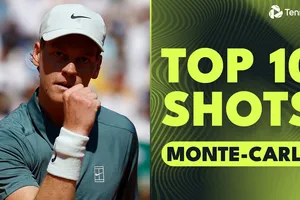 10 pha ăn điểm đẹp mắt của Alcaraz, Bublik, Sinner, Norrie, Muller, Nava, Zverev,... ở đấu trường Monte Carlo 2026
