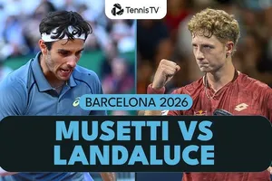 Lorenzo Musetti vs Martin Landaluce 7-5, 6-2: Hạ Landaluce sau 1 giờ 28 phút, Musetti bước tiếp vòng 2 Barcelona Open 2026