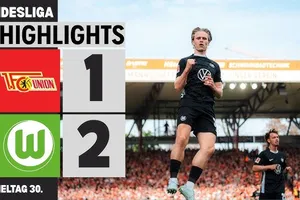 Union Berlin vs Wolfsburg 1-2: Patrick Wimmer, Dzenan Pejcinovic sớm áp đảo tỷ số, Oliver Burke ngược dòng bất thành