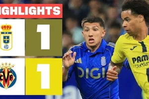 Real Oviedo vs Villarreal 1-1: Nicolas Pepe mở tỷ số nhờ chấm penalty, Ilyas Chaira nỗ lực cứu thua, Oviedo chót bảng xếp hạng La Liga