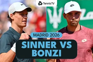 Jannik Sinner vs Benjamin Bonzi (6)6-7, 6-1, 6-4: Ngược dòng hạ Bonzi, Sinner đấu Elmer Moeller ở vòng 3 Madrid Open