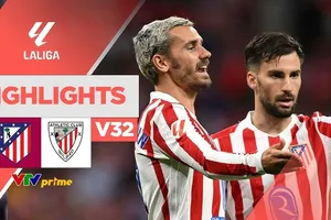 Atletico Madrid vs Bilbao 3-2: Paredes, Guruzeta lập công, Griezmann ghi bàn, Sorloth xuất thần cú đúp bàn thắng, Atletico tiến sát tốp 3 La Liga