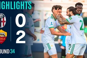 Bologna vs AS Roma 0-2: Donyell Malen sớm khai bàn, Neil El Aynaoui chốt hạ chiến thắng dễ dàng, Roma tạm xếp tốp 5 Serie A