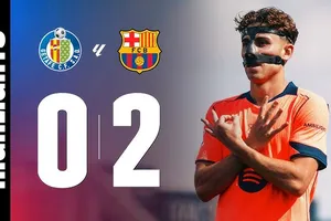 Getafe vs Barcelona 0-2: Dấu ấn Pedri, Lewandowski giúp Fermin Lopez, Rashford tỏa sáng, Barca hơn Real Madrid 11 điểm trên BXH La Liga