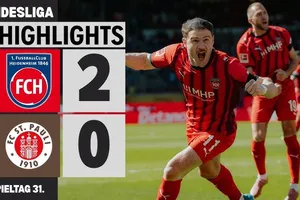 Heidenheim vs St Pauli 2-0: Budu Zivzivadze quyết tâm chiến thắng, Eren Dinkci chốt hạ 3 điểm quý giá, cứu vớt hy vọng chót bảng Bundesliga