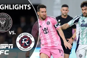Inter Miami vs New England 1-1: Carles Gil lắc léo tỉa góc mở bàn, Messi tịt ngòi, Suarez kém duyên, Berterame chớp thời cơ cứu thua