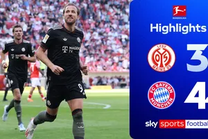 Mainz vs Bayern Munich 3-4: Ngược dòng kịch tính, Jackson, Olise, Musiala, Harry Kane thị uy sức mạnh nhà vô địch, Bayern đang hơn 18 điểm