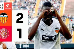 Valencia vs Girona 2-1: Kịch tính hiệp 2, Largie Ramazani, Umar Sadiq liên tục tỏa sáng, Joel Roca lập công