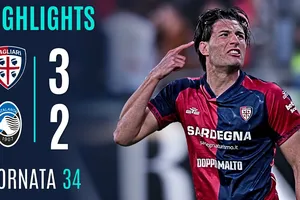 Cagliari vs Atalanta 3-2: Rượt đuổi hấp dẫn, Paul Mendy, Gianluca Scamacca đua tài ghi cú đúp, Gennaro Borrelli lập tức chốt hạ 3 điểm