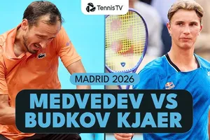 Daniil Medvedev vs Nicolai Budkov Kjaer 6-3, 6-2: Dễ dàng thắng Kjaer, Medvedev đấu tay vợt Italia Flavio Cobolli ở vòng 16 Madrid Open 