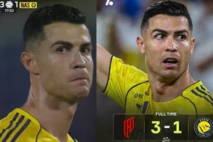 Al Qadsiah vs Al Nassr 3-1: Hàng thủ lỏng lẻo, Ronaldo ngỡ ngàng, Al Shamat, Al Juwayr, Quinones đua tài ghi bàn, thắng đậm đà