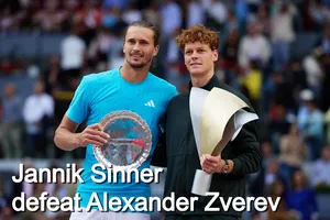Jannik Sinner vs Alexander Zverev 6-1, 6-2: Thắng dễ Zverev sau 58 phút, Sinner là tay vợt đầu tiên giành 5 danh hiệu Masters 1000 liên tiếp