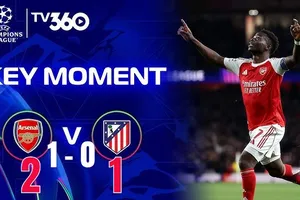 Arsenal vs Atletico Madrid 1-0 (2-1): Saka ghi bàn duy nhất, thầy trò HLV Arteta mang Arsenal vào chung kết Champions League sau 20 năm
