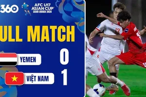 U17 Yemen vs U17 Việt Nam 0-1: Nguyễn Lực kiến tạo, Quang Hưng tỏa sáng, thầy trò HLV Cristiano Roland khai màn như ý