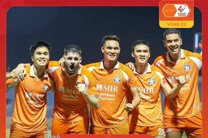 Đà Nẵng vs Becamex TPHCM 2-0: Trọgn tài công nhận bàn thắng của Nguyên Hoàng, Makaric hạ thủ môn Minh Toàn chốt hạ 3 điểm gọn gàng