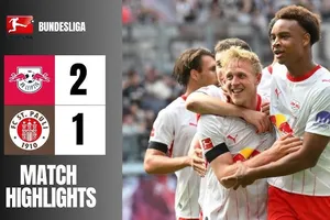 Leipzig vs St Pauli 2-1: Xaver Schlager, Willi Orban sớm áp đảo tỷ số, Abdoulie Ceesay ngược dòng bất thành, Leipzig củng cố ngôi thứ 3 BXH