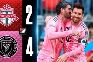 Toronto vs Inter Miami 2-4: Aristizabal lập cú đúp nhưng De Paul, Suarez, Reguilon lần lượt đua tài ghi bàn cùng Messi, bỏ túi chiến thắng 