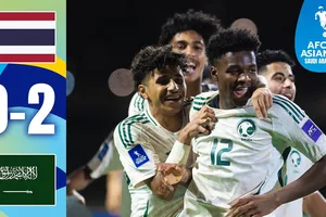 U17 Thái Lan vs U17 Saudi Arabia 0-2: Al Yami mở bàn, Al Okrush chốt hạ chiến thắng, Saudi Arabia nhất bảng, Thái Lan trắng tay sau 2 trận